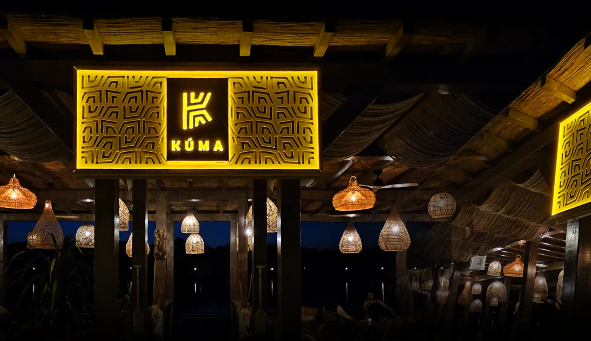 Branded commercial interior